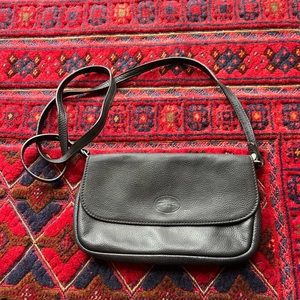 Vintage Longchamp leather mini shoulder bag